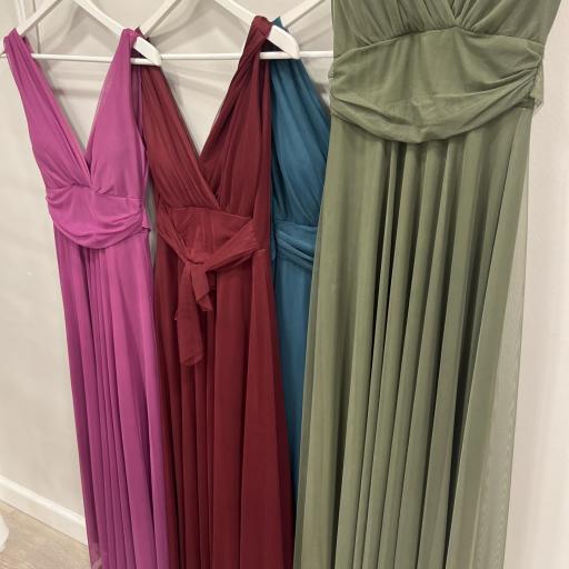 Vestido tul cruzado  [3]