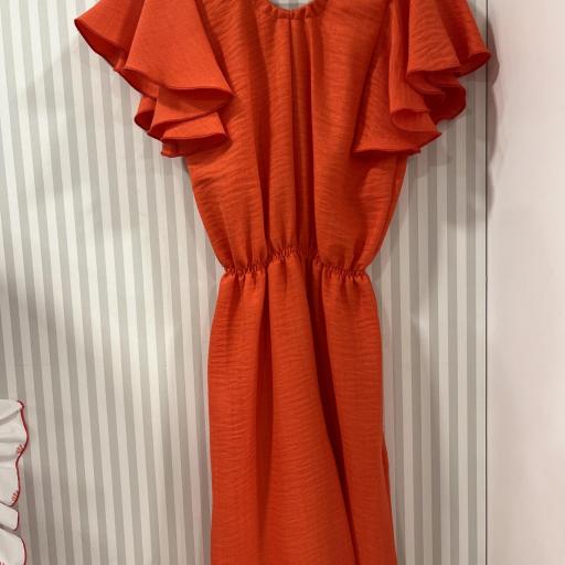 Mono en rojo coral  [3]