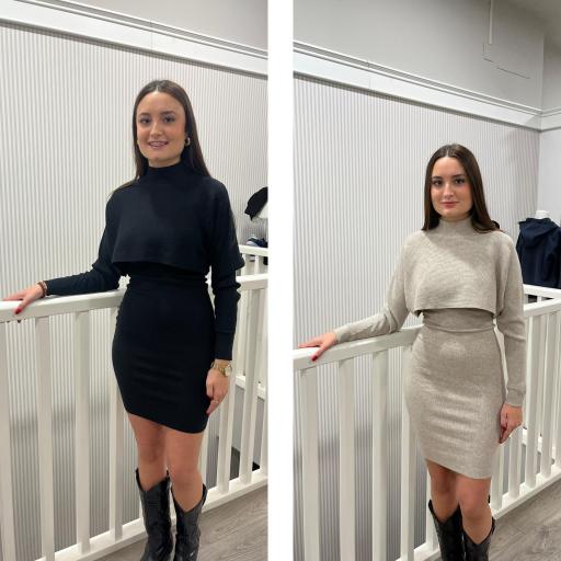 Vestido punto 3 en 1  [0]