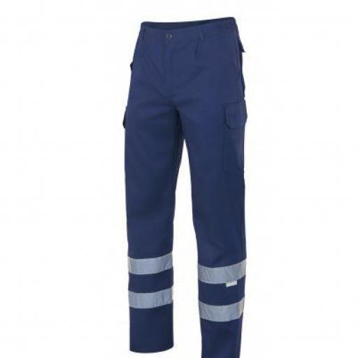 Pantalón con cintas multibolsillos  [0]