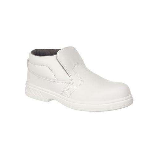 Bota blanca Slip-On Safety 