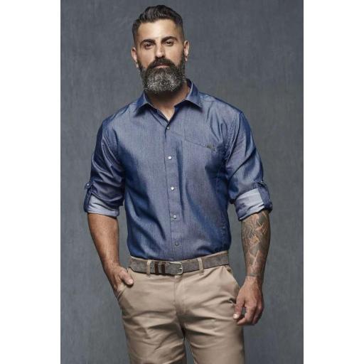 Ref.2034 Camisa Denim Regular Fit