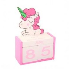 Calendario unicornio