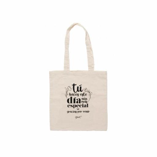 Bolso Yute "Gracias por venir" [1]