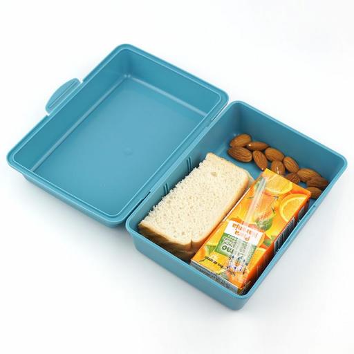 Cajita Porta Alimentos Consola Azul [1]