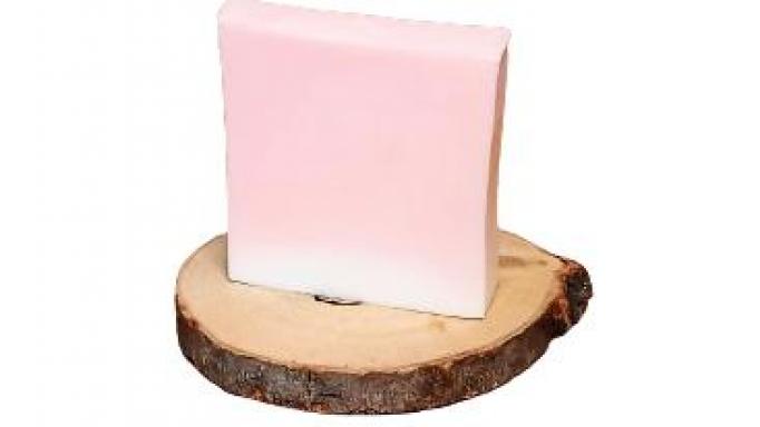 Artesanal Jabón de glicerina rosa mosqueta