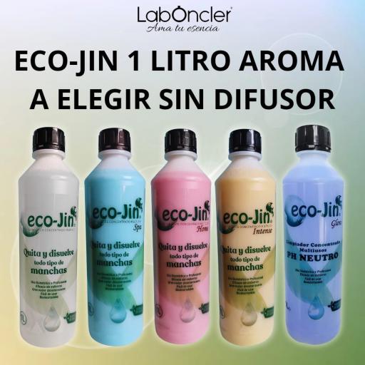 Eco-Jin 1 Litro Aroma a elegir SIN DIFUSOR