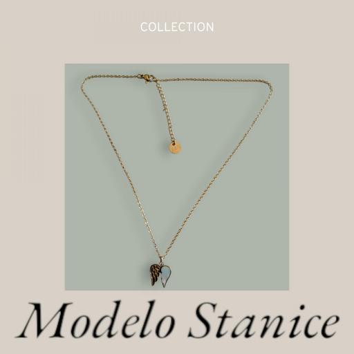 COLGANTE ACERO DORADO MODELO  STANICE [0]