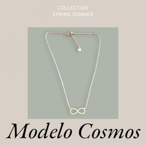COLGANTE ACERO DORADO MODELO COSMOS [0]