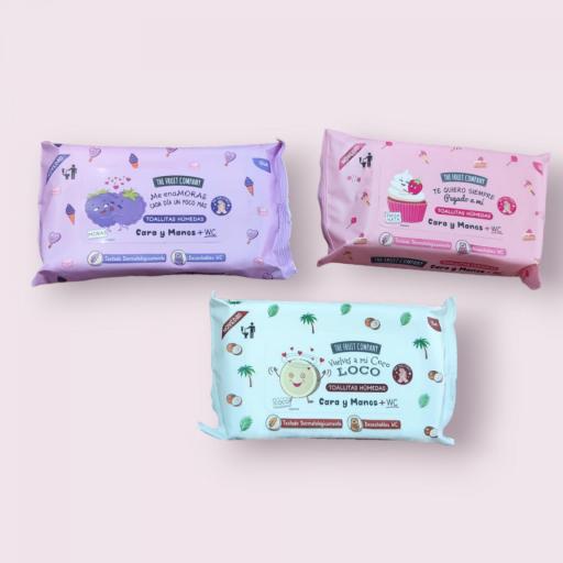 TOALLITAS CARA , MANOS, WC FRUIT COMPANY [0]