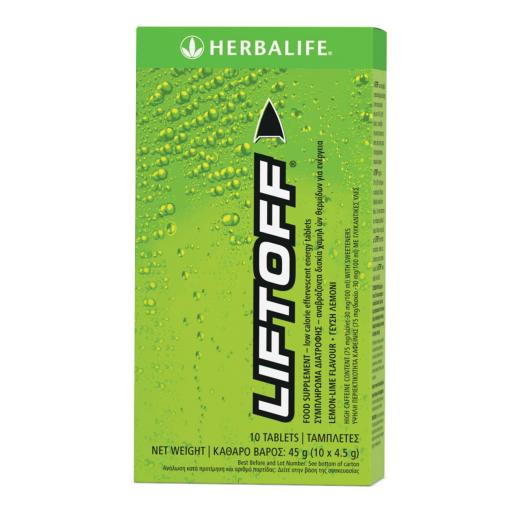 Lift Off® Effervescent Energy Drink Lemon-lime 10 tablets per box [0]