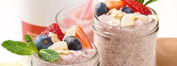 Chia Berry Pudding