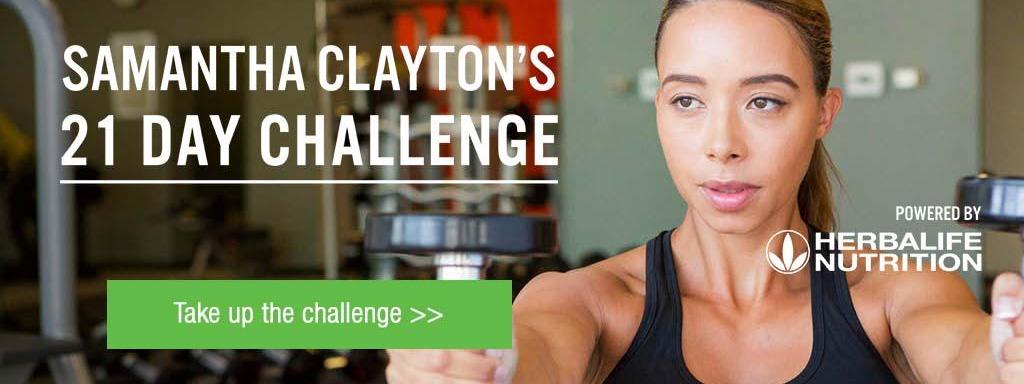 21 Day Challenge with Samantha Clayton