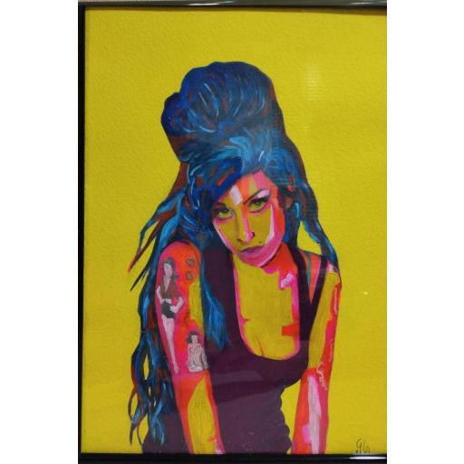 Amy Winehouse Mirada. Lady Cactus