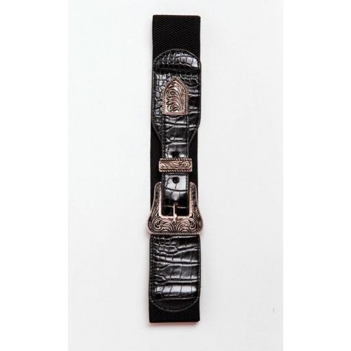 Bette Belt de Minueto - Cinturón de piel con hebilla de metal [1]