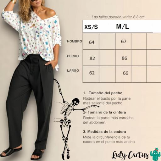 Camiseta Oversize Dibujitos de Aire Retro – Jersey fino efecto lino [4]