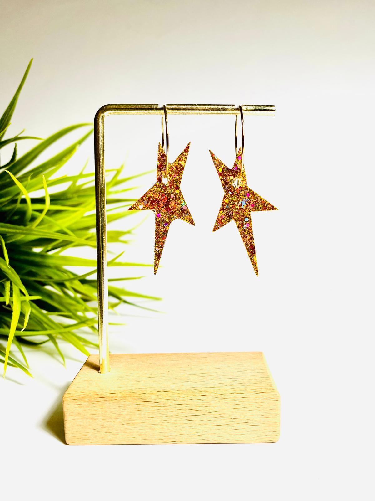 Pendientes Estrella brillis Lady Cactus