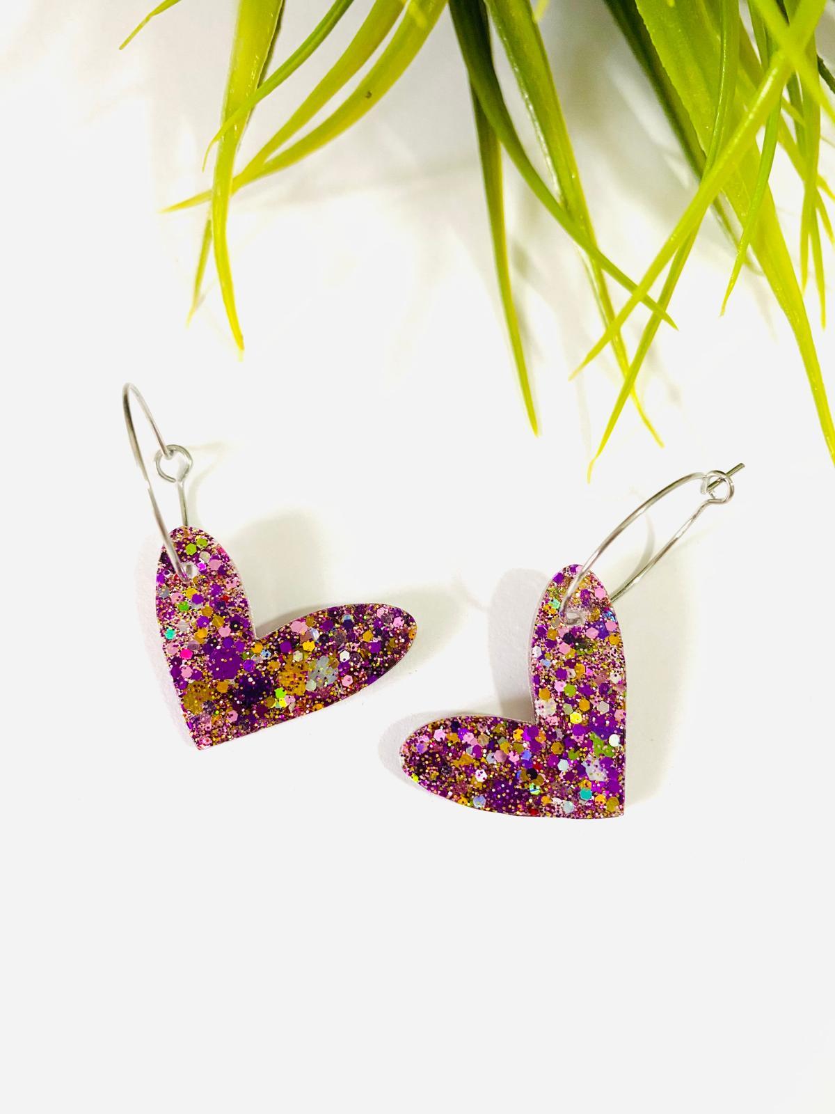 Pendientes Corazón brilli Lady Cactus