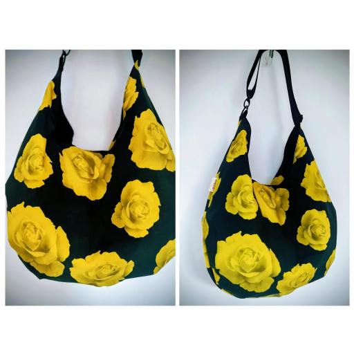 Bolso bandolera Rosas amarillas de Lady Cactus
