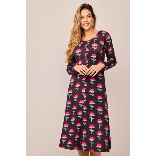 Vestido Pino flor rosa de Smile [2]