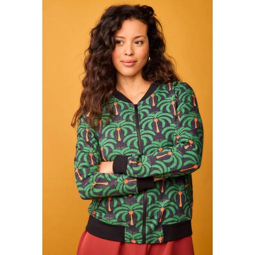 Bomber bosque negra palmer de Smile [0]