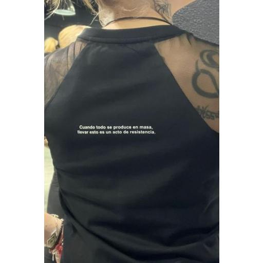 Camiseta School negra de LASAL [1]