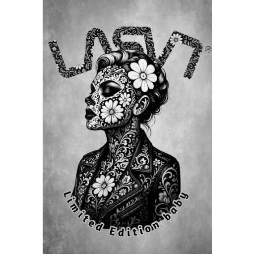 Camiseta Baby negro desgastado de LASAL [3]