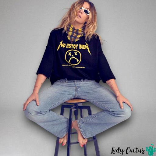 Sudadera No Estoy Bien Aire Retro [1]
