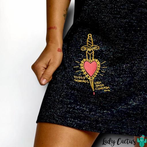 Vestido "Carrie" Lurex de Aire Retro [3]