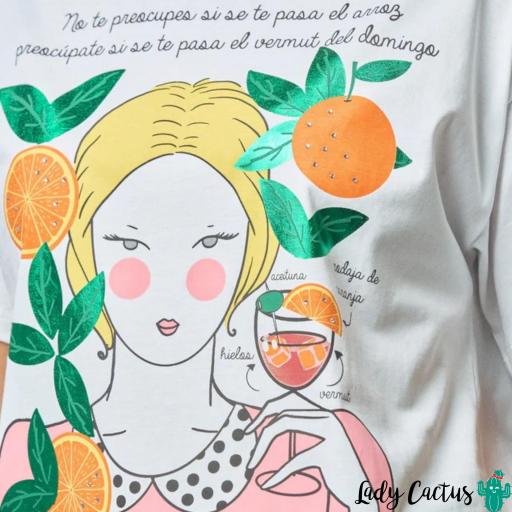 Camiseta Vermut Blanca de Anabel Lee [5]