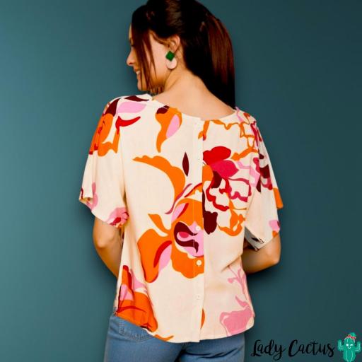 Blusa Gandía Blanca de Smile [2]