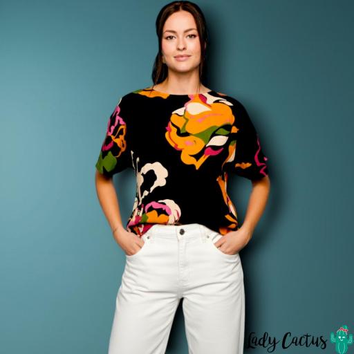 Blusa Gandía Negra de Smile [2]