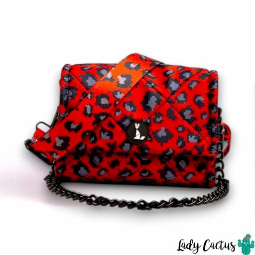 Bolso Leo Minueto Bandolera Estampado