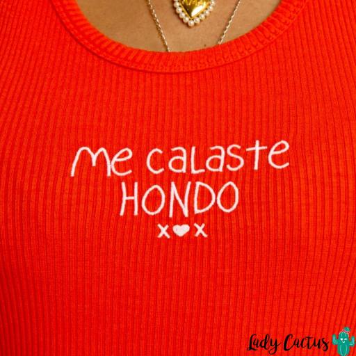 Camiseta Me Calaste Fuego Aire Retro [3]