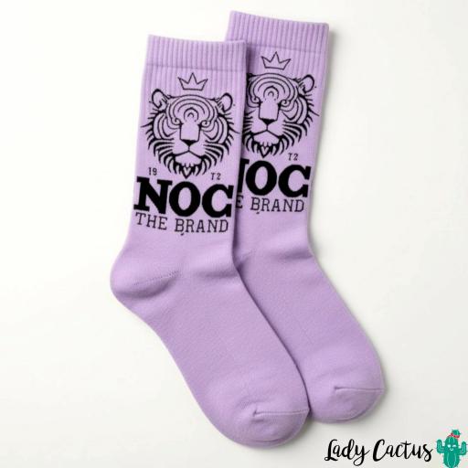 Calcetines Tiger Lila de Noc the Brand [6]