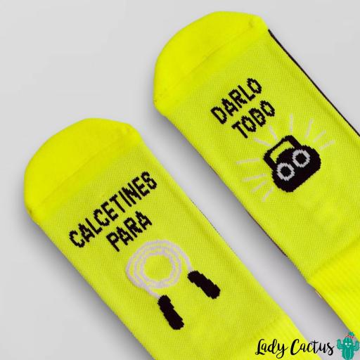 Calcetines Para Darlo Todo Amarillo Negro UO [0]