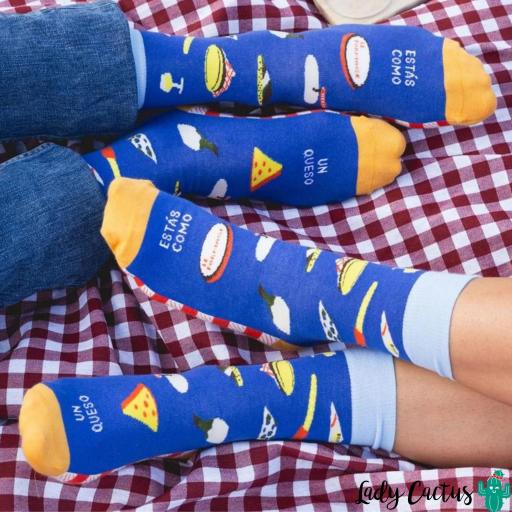 Calcetines Estás como un Queso Lover UO [4]