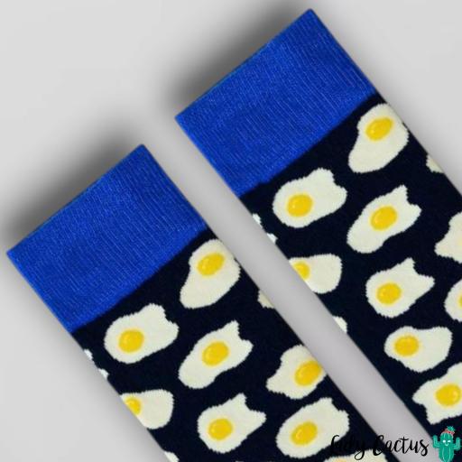 Calcetines Te Quiero Un Huevo Blue UO [3]
