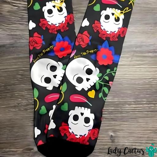 Calcetines Flower Skull Noc the Brand [1]