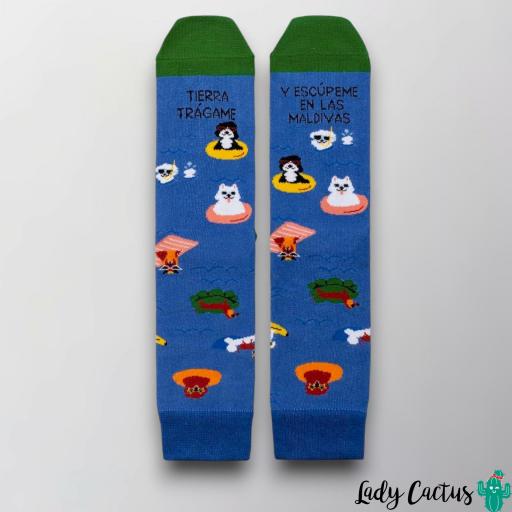 Calcetines Tierra Trágame Maldivas UO [1]