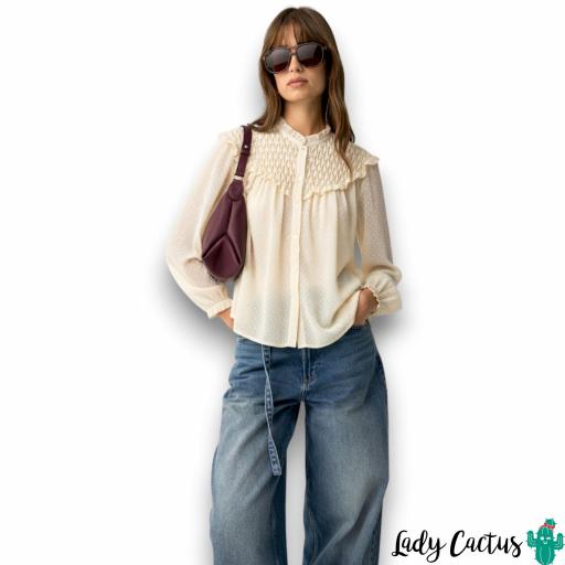 Camisa Dylan Tiffosi Beige [2]