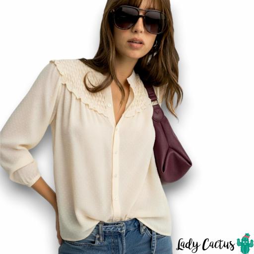 Camisa Dylan Tiffosi Beige [1]
