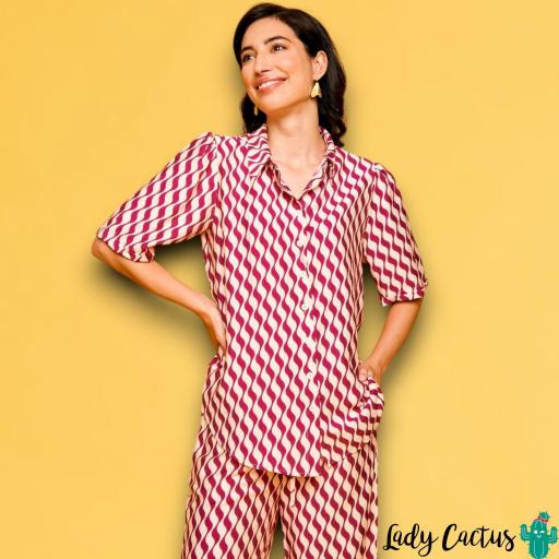 Camisa Aguadulce Fucsia de Smile Vestidor [1]