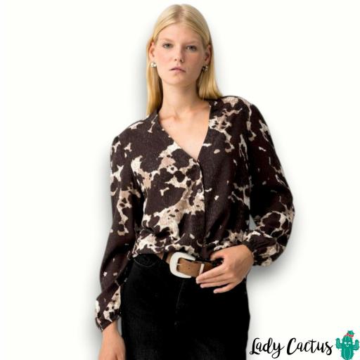 Camisa Qatar Marrón de Tiffosi [0]
