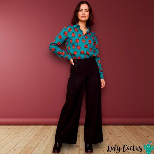 Camisa Castaña Mariquita de Smile