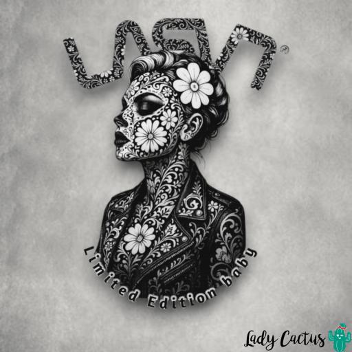 Camiseta Baby negro desgastado de LASAL [5]