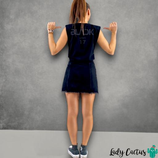 Camiseta de mujer Lasal BLACK ROCK negro | Lady Cactus | Edición limitada [1]