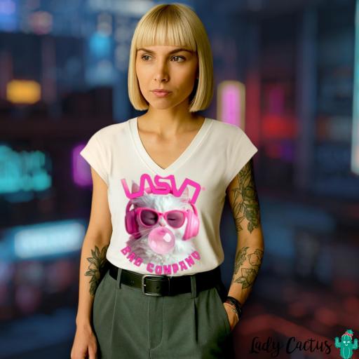 Camiseta Cat Blanca de LASAL