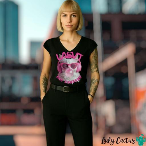Camiseta Cat Negra de LASAL