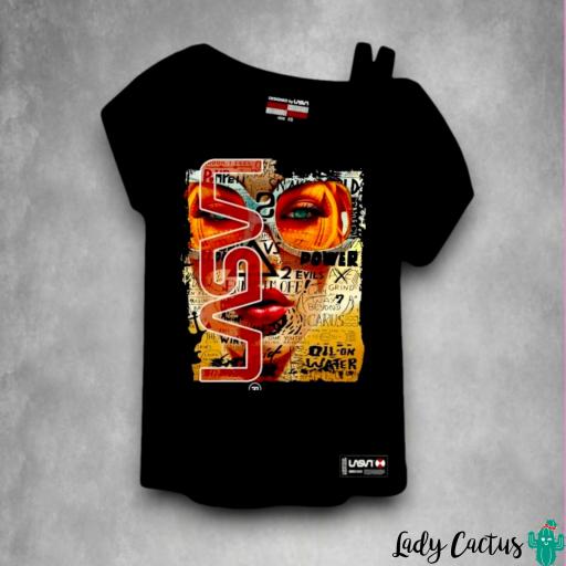 Camiseta Be Water Negra de LASAL [1]